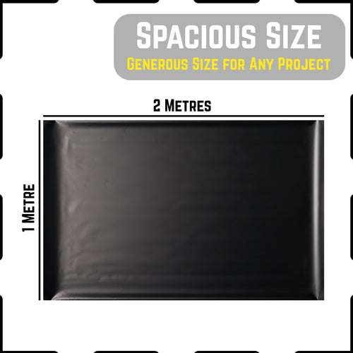 Black Plastic Sheeting – 1m x 2m