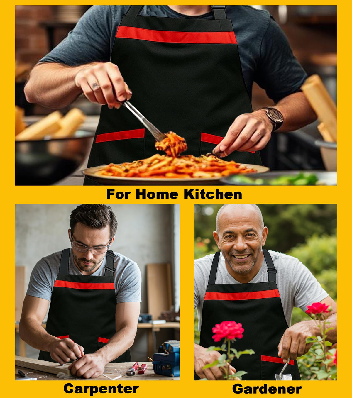 Kitchen Aprons for Men & Women