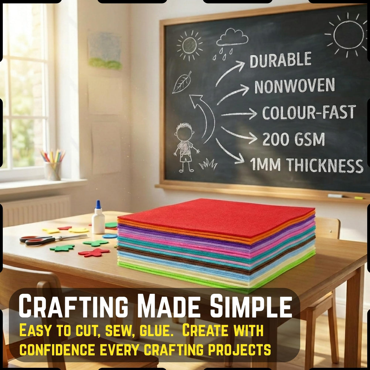 Felt Fabric Sheets