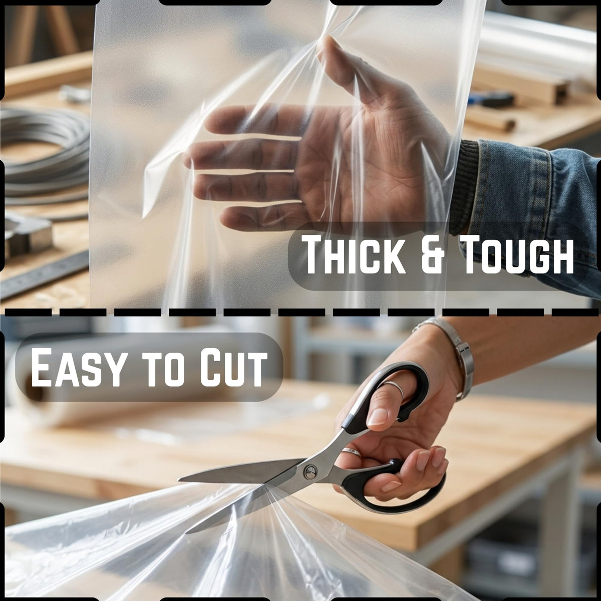 Extra Thick Clear Plastic Sheeting
